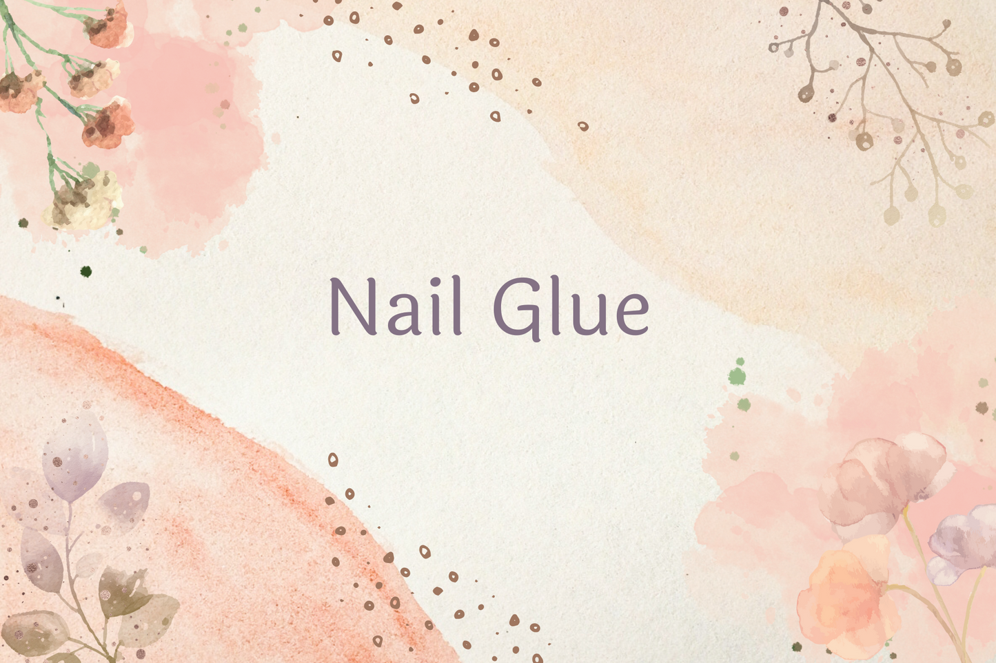 Press On Nail Glue - KarleyMoonNail