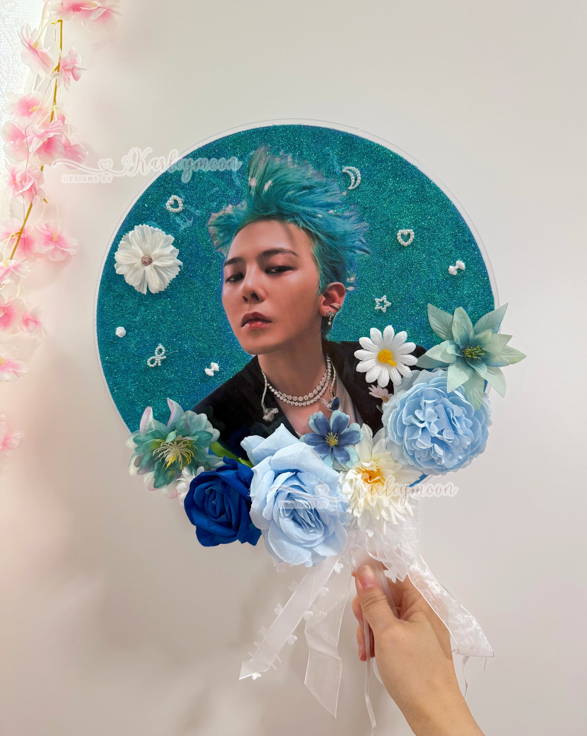 Fan-Made Inspired K-POP GD Picket Concert Hand Fans - KarleyMoonNail