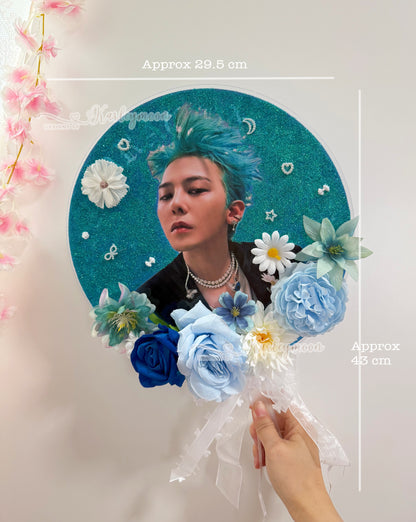 Fan-Made Inspired K-POP GD Picket Concert Hand Fans - KarleyMoonNail