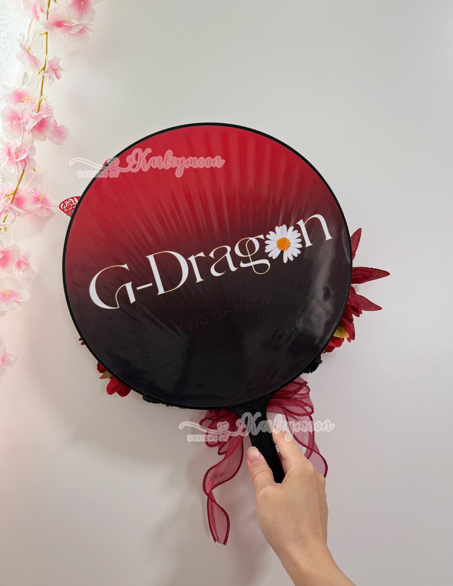 Fan-Made Inspired K-POP GD Picket Concert Hand Fans - KarleyMoonNail
