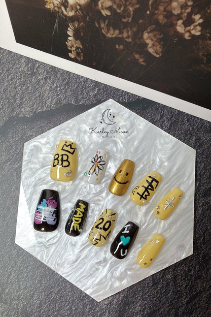 BIGBANG 20th Anniversary Support Press-On Nails