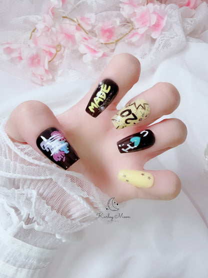 BIGBANG 20th Anniversary Support Press-On Nails