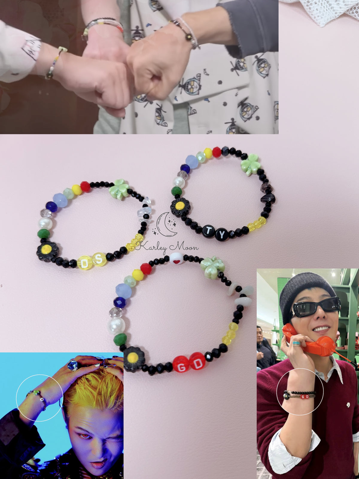 BIGBANG Handmade Friendship KPOP Bracelets - KarleyMoonNail