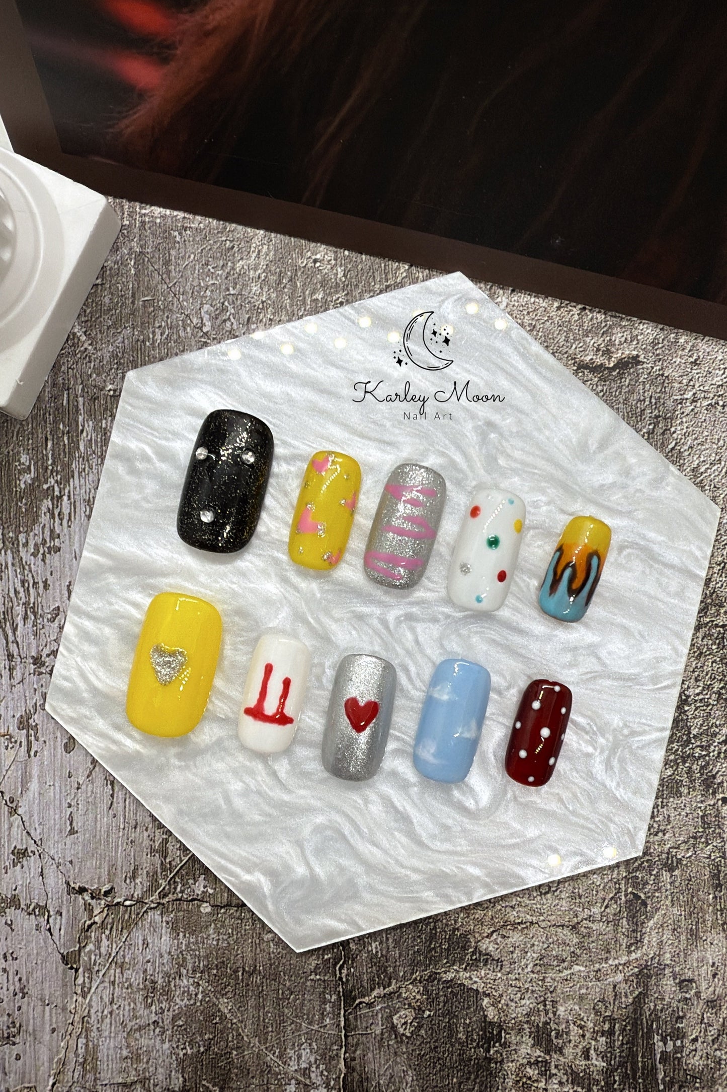 G-Dragon Paris Fashion Week Press On Nails - KarleyMoonNail