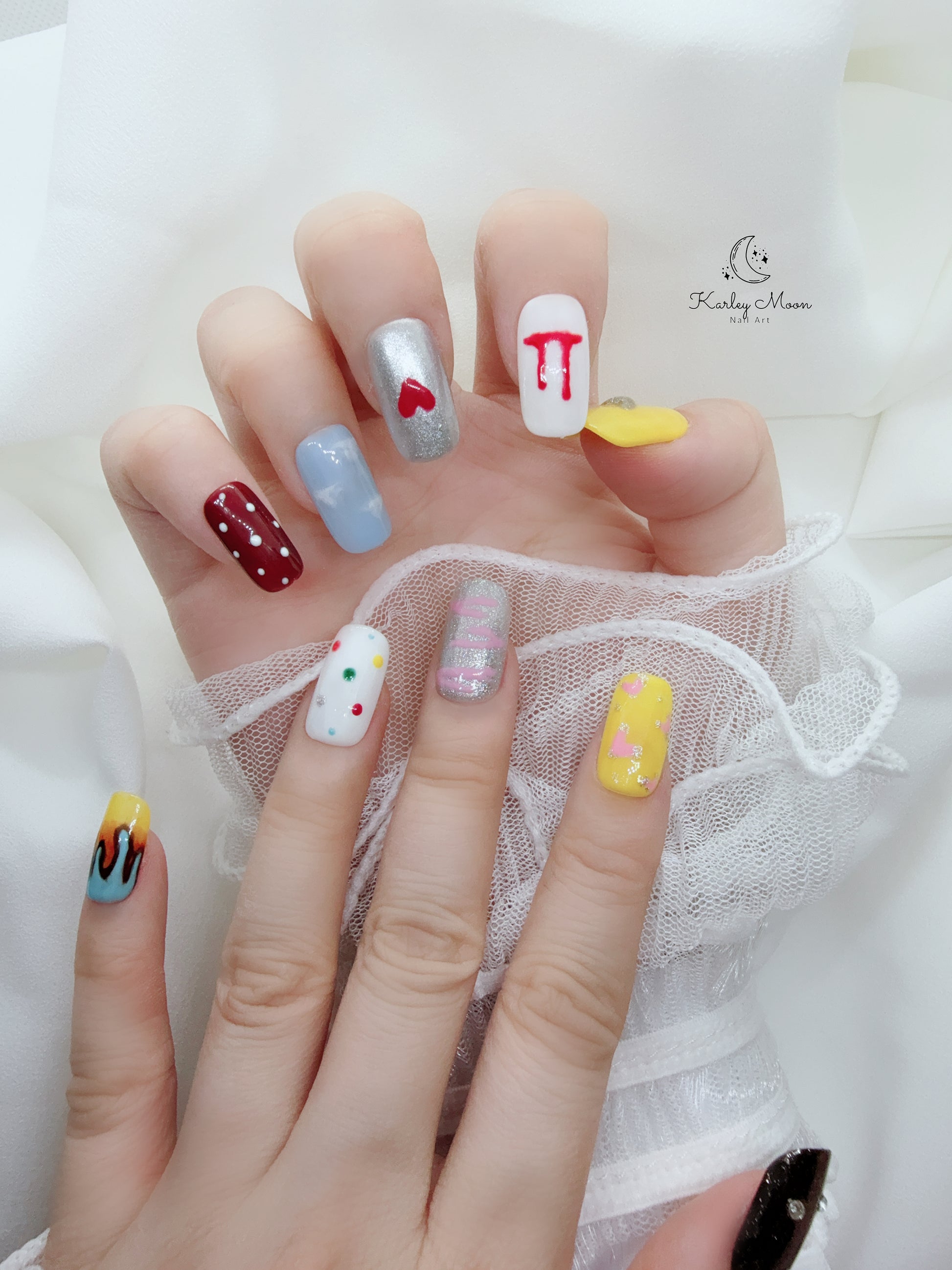 G-Dragon Paris Fashion Week Press On Nails - KarleyMoonNail
