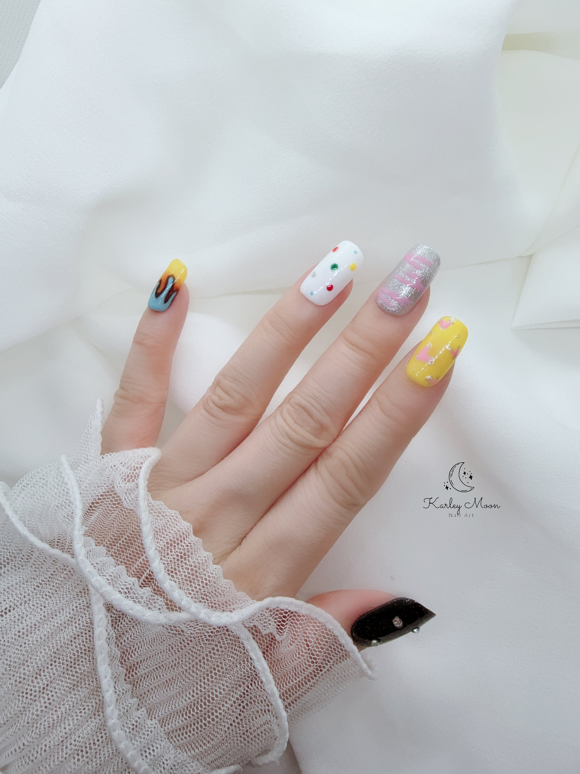 G-Dragon Paris Fashion Week Press On Nails - KarleyMoonNail