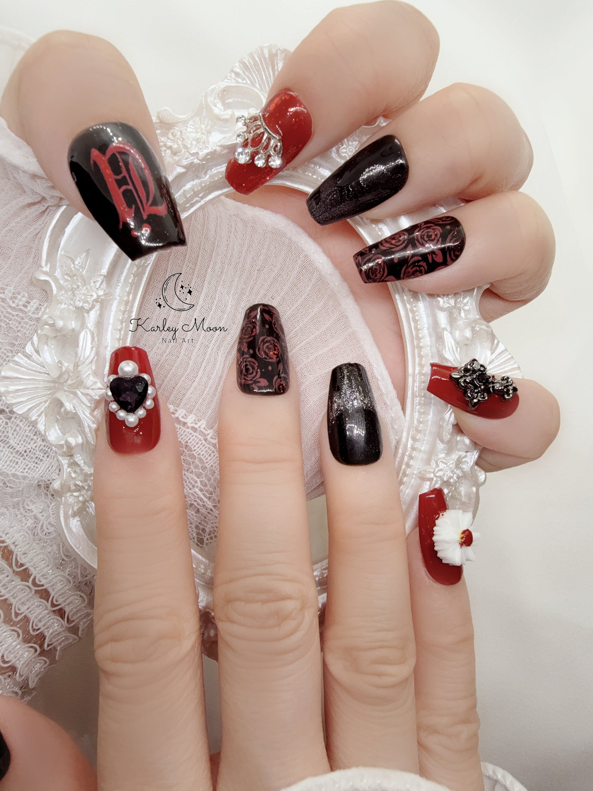 G-Dragon 2025 Korean Concert Inspired Press On Nails - KarleyMoonNail